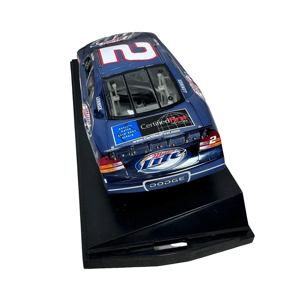 Rusty Wallace Signed 2003 Miller Lite Dodge 600th Consecutive Start 1 of 1008